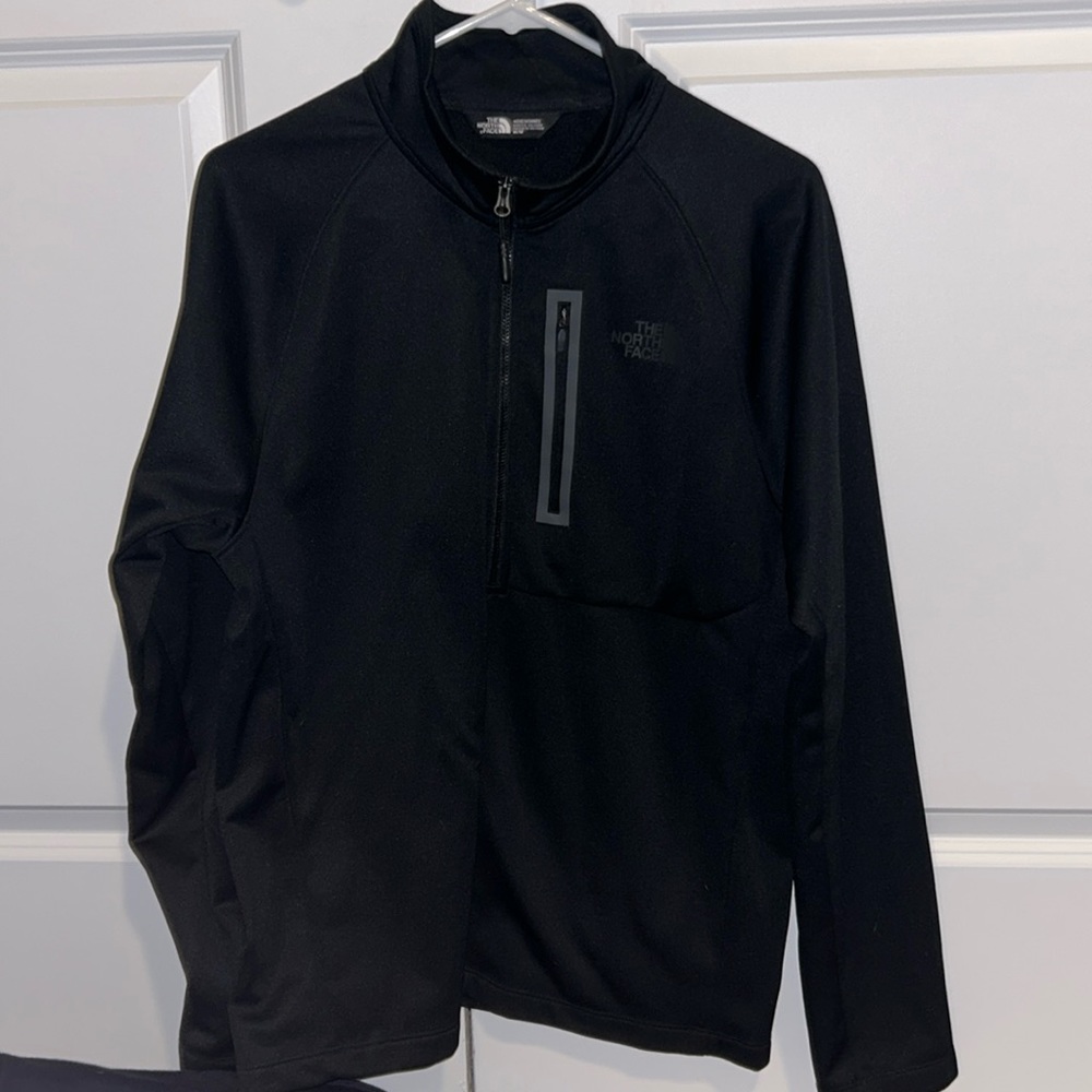 The North Face quarter zip with chest pocket
